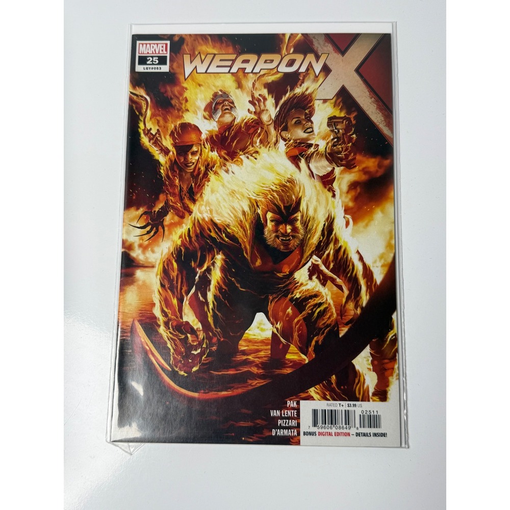 Marvel Comics Weapon X 25 Weapon X-Force Sabretooth Domino Warpath 2018 Rahzzah